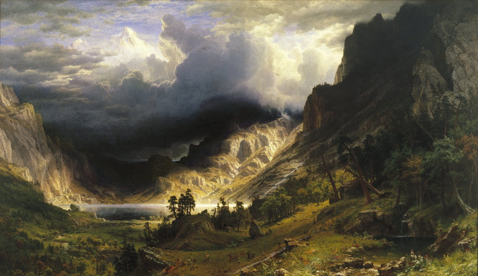 A Storm In The Rocky Mountains